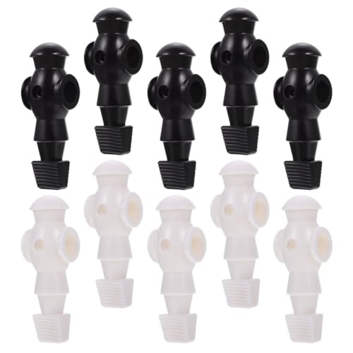 Mikinona 10 Stück Tischfußballspieler Figuren Kunstharz Ersatzteile für Tischfußballmaschine Fußball Actionfiguren für Tischfußballzubehör für Spaß und Spiel Mikinona 10 Stück Tischfußballspieler Figuren Kunstharz Ersatzteile für Tischfußballmaschine Fußball Actionfiguren für Tischfußballzubehör für Spaß und Spiel von Mikinona