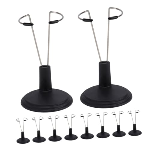 Mikinona 10 Stück Teiliges Verstellbares Puppenständer Figurhalter für Sammler Stabiler Displayständer für Actionfiguren Vielseitig Einsetzbar Höhenverstellbar Schwarz Mikinona 10 Stück Teiliges Verstellbares Puppenständer Figurhalter für Sammler Stabiler Displayständer für Actionfiguren Vielseitig Einsetzbar Höhenverstellbar Schwarz von Mikinona