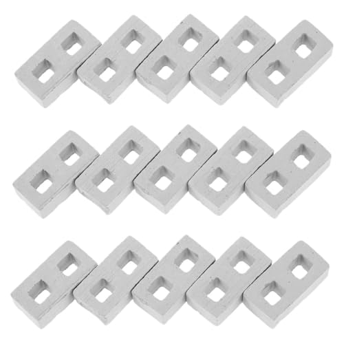 Mikinona 100 Stück Mini Steine Winzige Steine Ziegelblöcke Modellbausätze DIY Ziegel Für Die Landschaftsgestaltung Simulation Von Ziegelwänden Realistische Ziegel Mikinona 100 Stück Mini Steine Winzige Steine Ziegelblöcke Modellbausätze DIY Ziegel Für Die Landschaftsgestaltung Simulation Von Ziegelwänden Realistische Ziegel von Mikinona