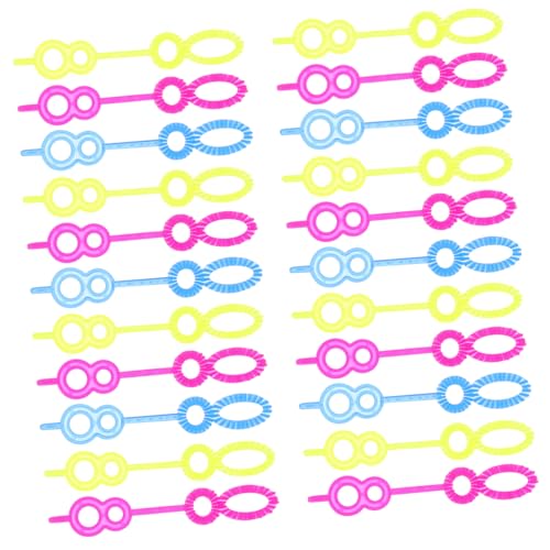 Mikinona 100 Stück Teiliges Bubble Blower Outdoor Bunte Mini Seifenblasenstäbe Robust Sicher für Teens Spaßige Seifenblasenmacher Zubehör Zufällige Farbe von Mikinona