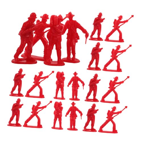 Mikinona 100 Stück Teiliges Feuerwehrmann Mini Figuren Realistische Feuerwehr Dekoration Kindergeburtstag Tortendeko Sammelfiguren für Feuerwehr Partygeschenke von Mikinona
