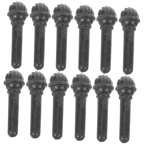 Mikinona 100 Stück Teiliges Mini Mikrofon Spielzeugset für Puppenzubehör Tischdekoration Künstliches Requisiten Mikrofon für Geburtstagsfeiern und Puppenhäuser von Mikinona