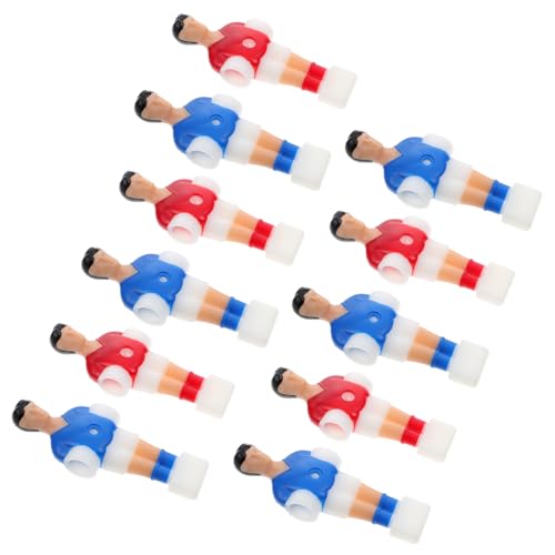 Mikinona 11 Stück Teiliges Tischfußball Ersatzspieler Strapazierfähigem Kunststoff Leichte Standardisierte Kickerfiguren Einfach zu Montieren für Reparatur und Austausch bei Mikinona 11 Stück Teiliges Tischfußball Ersatzspieler Strapazierfähigem Kunststoff Leichte Standardisierte Kickerfiguren Einfach zu Montieren für Reparatur und Austausch bei von Mikinona