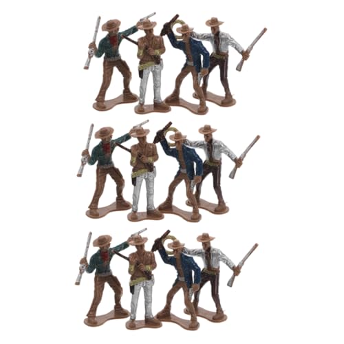 Mikinona 12 Stück Miniatur Wild West Figuren für Spielbereiche und Partys Fördert Bildung und Interaktion Mikinona 12 Stück Miniatur Wild West Figuren für Spielbereiche und Partys Fördert Bildung und Interaktion von Mikinona