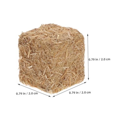 Mikinona 12 Stück Teiliges Mini Heuhaufen Dekoration Künstliche Miniatur Strohballen für Puppenhaus Garten DIY Landschaftsbau Stall Dekor Robust Wetterbeständig Mikinona 12 Stück Teiliges Mini Heuhaufen Dekoration Künstliche Miniatur Strohballen für Puppenhaus Garten DIY Landschaftsbau Stall Dekor Robust Wetterbeständig von Mikinona