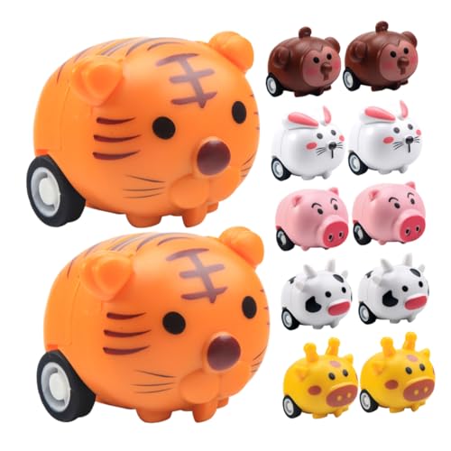 Mikinona 12 Stück Teiliges Mini Pull Back Autos Kleine Reibungsbetriebene Spielzeugautos Kinderfreundlich als Partygeschenke für Kleinkinder und Kindergartenfeiern Mikinona 12 Stück Teiliges Mini Pull Back Autos Kleine Reibungsbetriebene Spielzeugautos Kinderfreundlich als Partygeschenke für Kleinkinder und Kindergartenfeiern von Mikinona