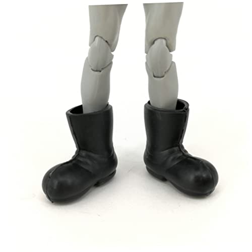 Mikinona 12 Stück Teiliges Miniatur Weihnachtsmann Stiefel Realistische Kleine Nikolaus Boots Deko Leichte Kunststoffornamente für Puppenhaus und Weihnachtsdeko Kreative Tischverzierung für von Mikinona
