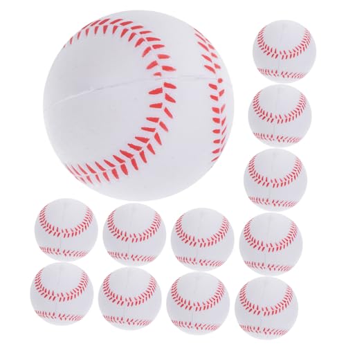 Mikinona 12 Stück Teiliges PU Soft Baseball Trainingsset Weiche Sichere Übungsbälle für Anfänger für Indoor Outdoor Sport Fördert Hand Augen koordination und Baseballfähigkeiten Mikinona 12 Stück Teiliges PU Soft Baseball Trainingsset Weiche Sichere Übungsbälle für Anfänger für Indoor Outdoor Sport Fördert Hand Augen koordination und Baseballfähigkeiten von Mikinona