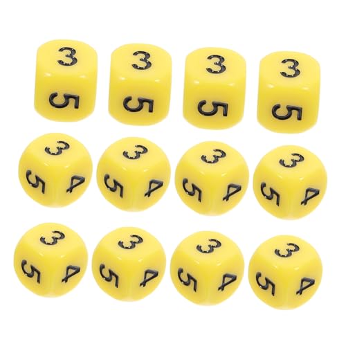 Mikinona 12 Stück Teiliges Zahlenwürfel mit Abgerundeten Ecken Leichte Seitige Spielwürfel für Brettspiele Party und Matheunterricht Tragbar und Vielseitig Einsetzbar Mikinona 12 Stück Teiliges Zahlenwürfel mit Abgerundeten Ecken Leichte Seitige Spielwürfel für Brettspiele Party und Matheunterricht Tragbar und Vielseitig Einsetzbar von Mikinona