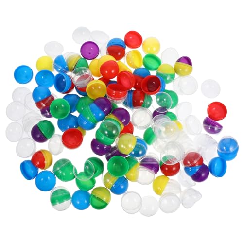 Mikinona 120 Stück Transparente Befüllbare Plastik Kapseln für Kaugummi und Automaten Bruchfest Leicht Vielseitig für Partys DIY Bastelbedarf und Geschenkverpackungen Mikinona 120 Stück Transparente Befüllbare Plastik Kapseln für Kaugummi und Automaten Bruchfest Leicht Vielseitig für Partys DIY Bastelbedarf und Geschenkverpackungen von Mikinona
