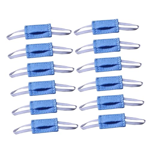 Mikinona 12Stücke Mini Puppenmasken DIY Gesichtsmasken für Zubehör für Miniaturhäuser und Kreative Bastelprojekte von Mikinona