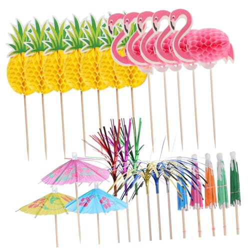 Mikinona 140 Teiliges Cake Decorations mit Drinks Umbrellas und Flamingo Party Favors Vielseitige Essbare Deko Torten Topper für Geburtstag Hochzeit Feierlichkeiten Glatte Oberfläche Mikinona 140 Teiliges Cake Decorations mit Drinks Umbrellas und Flamingo Party Favors Vielseitige Essbare Deko Torten Topper für Geburtstag Hochzeit Feierlichkeiten Glatte Oberfläche von Mikinona