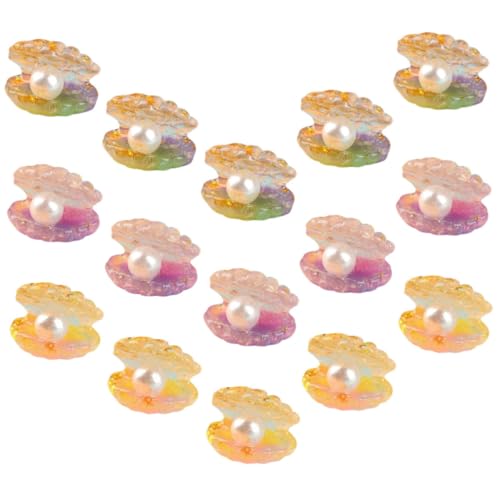 Mikinona 15 Stück Teiliges Figuren mit Leuchtenden Kunstperlen Resin Shells mit Nachtleucht Funktion Kleine Deko für Aquarium Garten Auto und Meerespartys Mikinona 15 Stück Teiliges Figuren mit Leuchtenden Kunstperlen Resin Shells mit Nachtleucht Funktion Kleine Deko für Aquarium Garten Auto und Meerespartys von Mikinona