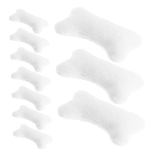 Mikinona 15 Stück Teiliges Mini Kissen Set Knochenförmige Plüsch Kissen für Puppenhaus Kompaktes Tragbares Accessoire für DIY Spiel und Dekoration Mikinona 15 Stück Teiliges Mini Kissen Set Knochenförmige Plüsch Kissen für Puppenhaus Kompaktes Tragbares Accessoire für DIY Spiel und Dekoration von Mikinona