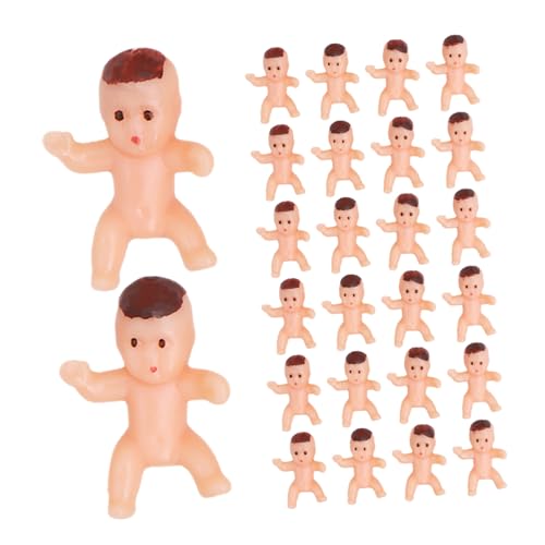 Mikinona 150 Stück Teiliges Mini Kunststoff Babyfiguren Bunte Miniatur Puppen für Babyparty Deko Kleine Spielzeuge als Gastgeschenk und Eiswürfel-Spiel Zubehör für Mädchen Jungen Mikinona 150 Stück Teiliges Mini Kunststoff Babyfiguren Bunte Miniatur Puppen für Babyparty Deko Kleine Spielzeuge als Gastgeschenk und Eiswürfel-Spiel Zubehör für Mädchen Jungen von Mikinona