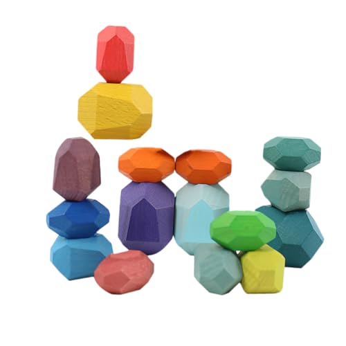Mikinona 16 Stück Teiliges Balancierspiel aus Buntem Buchenholz Montessori Balancing Building Blocks für Kleinkinder Fördert Feinmotorik Farberkennung Konzentration und Kreatives Mikinona 16 Stück Teiliges Balancierspiel aus Buntem Buchenholz Montessori Balancing Building Blocks für Kleinkinder Fördert Feinmotorik Farberkennung Konzentration und Kreatives von Mikinona