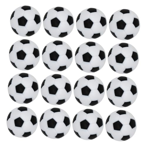 Mikinona 16 Stück Teiliges Mini Tischkicker Ersatzbälle aus Robustem HIPS Material für Tischfußball Zubehör Fördert Spielspaß und Familieninteraktion im Indoor spielbereich von Mikinona
