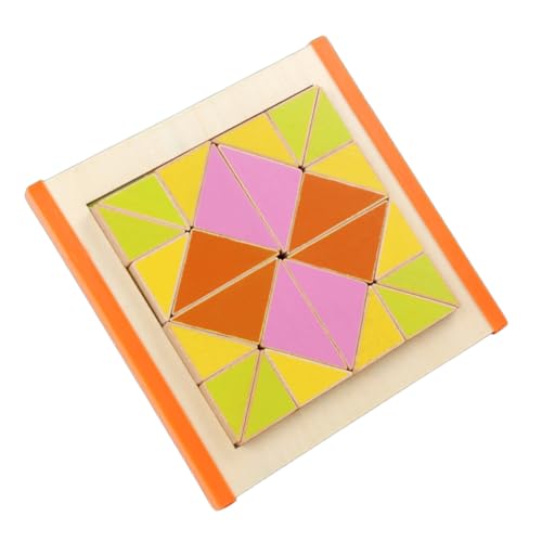 Mikinona 1Satz Dreieckiges Puzzle Holzspielzeug für Pädagogisches Montessori aus Hochwertigem Holz Lernspielzeug für Kleinkinder für Kreative Lernförderung Mikinona 1Satz Dreieckiges Puzzle Holzspielzeug für Pädagogisches Montessori aus Hochwertigem Holz Lernspielzeug für Kleinkinder für Kreative Lernförderung von Mikinona