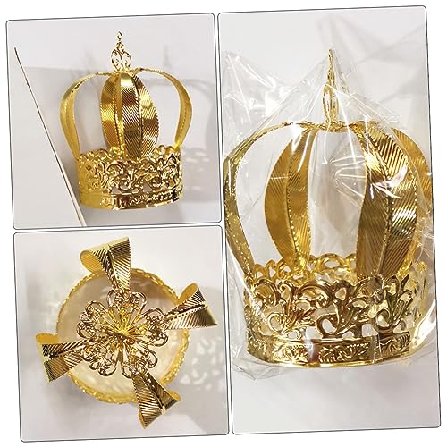 Mikinona 1Stück Krone Tortendeko für Kindergeburtstag Goldene Cake Topper Vielseitig Einsetzbare Tortenstecker für Kuchen Dekoration und Exquisites Design Mikinona 1Stück Krone Tortendeko für Kindergeburtstag Goldene Cake Topper Vielseitig Einsetzbare Tortenstecker für Kuchen Dekoration und Exquisites Design von Mikinona