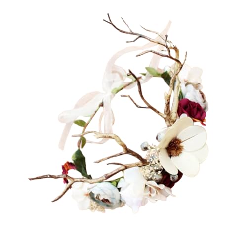 Mikinona 1Stück Leuchtender Blumenhaar mit Rosendekor für Damen Perfekter Kopfschmuck für Partys Festivals Hochwertigem Material Batteriebetrieben Sicher Mikinona 1Stück Leuchtender Blumenhaar mit Rosendekor für Damen Perfekter Kopfschmuck für Partys Festivals Hochwertigem Material Batteriebetrieben Sicher von Mikinona