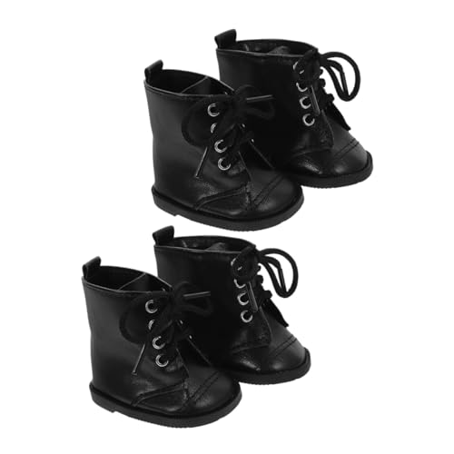Mikinona 2 Paare PU Leder Puppenschuhe für Mädchenpuppe Modische Stiefel Puppenkleidung Zubehör Bequeme Passform Vielseitig Kombinierbar Verarbeitet für Puppenhaus Outfits Mikinona 2 Paare PU Leder Puppenschuhe für Mädchenpuppe Modische Stiefel Puppenkleidung Zubehör Bequeme Passform Vielseitig Kombinierbar Verarbeitet für Puppenhaus Outfits von Mikinona