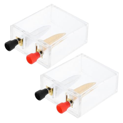 Mikinona 2 Sätze Batterie Experimentierbox Teiliges für Schüler Physikunterricht und Stem Bildung Wiederverwendbares Lehrmittel zur Stromerzeugung mit Umfassendem Zubehör Mikinona 2 Sätze Batterie Experimentierbox Teiliges für Schüler Physikunterricht und Stem Bildung Wiederverwendbares Lehrmittel zur Stromerzeugung mit Umfassendem Zubehör von Mikinona