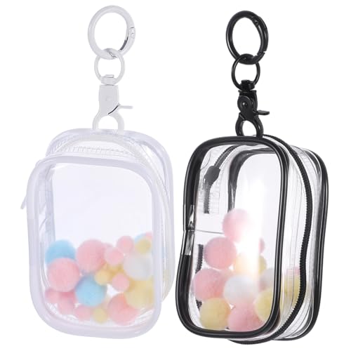 Mikinona 2 Sätze Transparente Aufbewahrungstaschen für Actionfiguren mit Schwarzem und Weißem Kleinen Beutel für Sammlung von Puppen Modellen und Sammlerstücken Mikinona 2 Sätze Transparente Aufbewahrungstaschen für Actionfiguren mit Schwarzem und Weißem Kleinen Beutel für Sammlung von Puppen Modellen und Sammlerstücken von Mikinona