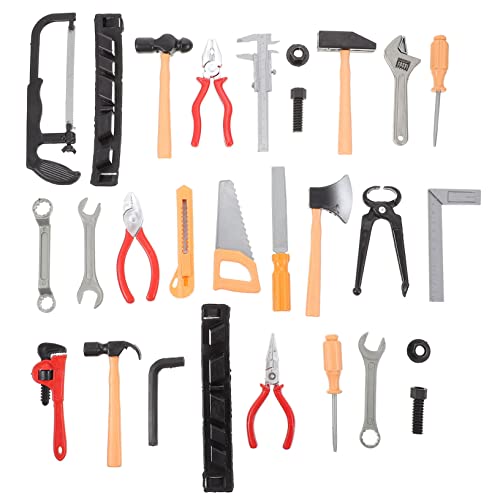 Mikinona 2 Satz Reparaturwerkzeuge Multifunktionales DIY Werkzeugspielset für Rollenspiele Sicheres Lernspielzeug für Jungen und Mädchen Kreativität und Geschicklichkeit von Mikinona