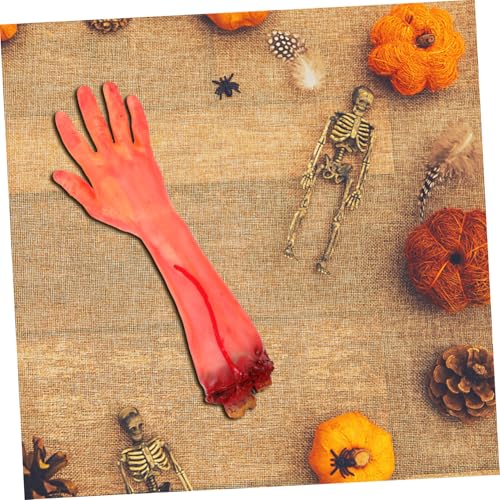Mikinona 2 Stck. Horrible Halloween Deko Realistische Abgetrennte Hände Arme Simulation Gruselige Gebrochene Hände Prop Blutige Streich Halloween Party Zubehör Mikinona 2 Stck. Horrible Halloween Deko Realistische Abgetrennte Hände Arme Simulation Gruselige Gebrochene Hände Prop Blutige Streich Halloween Party Zubehör von Mikinona