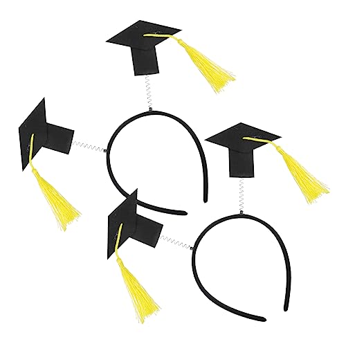 Mikinona 2 Stück Doktorhut Haarband für Abschlussfeiern Graduation Hair Band mit Stilvollem Design für Partys und Festliche Anlässe Leicht und Bequem Unvergessliche Mikinona 2 Stück Doktorhut Haarband für Abschlussfeiern Graduation Hair Band mit Stilvollem Design für Partys und Festliche Anlässe Leicht und Bequem Unvergessliche von Mikinona