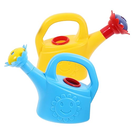 Mikinona 2 Stück Gießkannen aus Kunststoff Ergonomisch Bunte Mini Wasserkannen für Garten Strand und Badespielzeug Spritzfest Leicht zu Greifen für Jungen und Mädchen im Mikinona 2 Stück Gießkannen aus Kunststoff Ergonomisch Bunte Mini Wasserkannen für Garten Strand und Badespielzeug Spritzfest Leicht zu Greifen für Jungen und Mädchen im von Mikinona