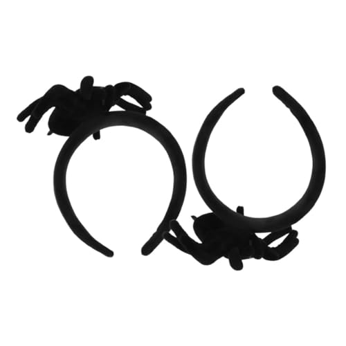 Mikinona 2 Stück Halloween Haarreif mit Plüschspinne Gruselige Kopfbedeckung für Kostümparty Einzigartiger Haarschmuck für Halloween Vielseitig Einsetzbar für Cosplay und Fotografie Mikinona 2 Stück Halloween Haarreif mit Plüschspinne Gruselige Kopfbedeckung für Kostümparty Einzigartiger Haarschmuck für Halloween Vielseitig Einsetzbar für Cosplay und Fotografie von Mikinona