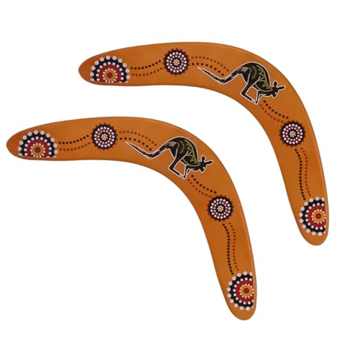 Mikinona 2 Stück Handgefertigter Holz Bumerang Outdoor Sportgerät zur Förderung von Bewegung und Geschicklichkeit Wurfspielzeug für Aktivitäten im Freien 2 Stück Mikinona 2 Stück Handgefertigter Holz Bumerang Outdoor Sportgerät zur Förderung von Bewegung und Geschicklichkeit Wurfspielzeug für Aktivitäten im Freien 2 Stück von Mikinona