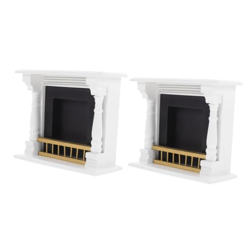 Mikinona 2 Stück Maßstab Weiß Holz Möbel Detailgetreu Festliche Puppenhaus Dekoration Weihnachtsaccessoire Kreatives Lernspielzeug Mikinona 2 Stück Maßstab Weiß Holz Möbel Detailgetreu Festliche Puppenhaus Dekoration Weihnachtsaccessoire Kreatives Lernspielzeug von Mikinona