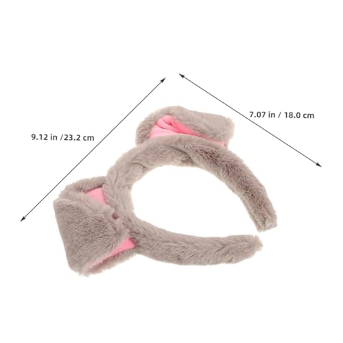 Mikinona 2 Stück Plüsch Hundeohren Stirnband für Weiches Cartoon Haarband als Niedliches Cosplay Accessoire Halloween Kostüm Partyzubehör und Alltagsspielzeug Mikinona 2 Stück Plüsch Hundeohren Stirnband für Weiches Cartoon Haarband als Niedliches Cosplay Accessoire Halloween Kostüm Partyzubehör und Alltagsspielzeug von Mikinona