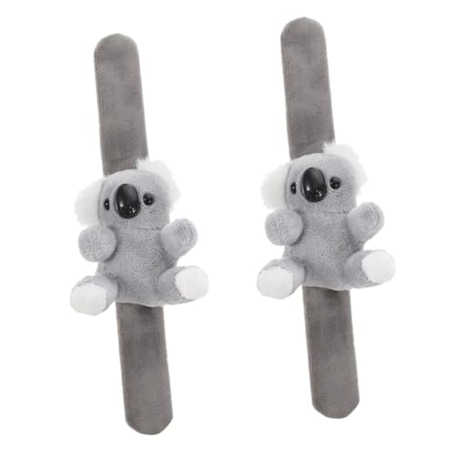 Mikinona 2 Stück Plüsch Tier Armbänder Schnapparmbänder für Kindergeburtstag Themen Party Tier Mitgebsel Geschenkideen für Feiern Mikinona 2 Stück Plüsch Tier Armbänder Schnapparmbänder für Kindergeburtstag Themen Party Tier Mitgebsel Geschenkideen für Feiern von Mikinona