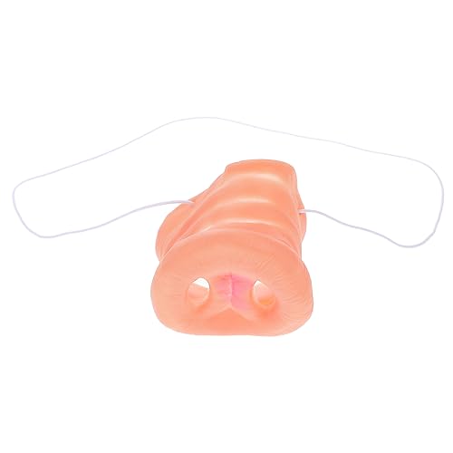 Mikinona 2 Stück Schweinnase Schweineschnauzenmasken Halloween Schweinekostüme für Erwachsene falsche Schweinenase Schwein Kostüm für Erwachsene Kostümnase pig costume schwein von Mikinona