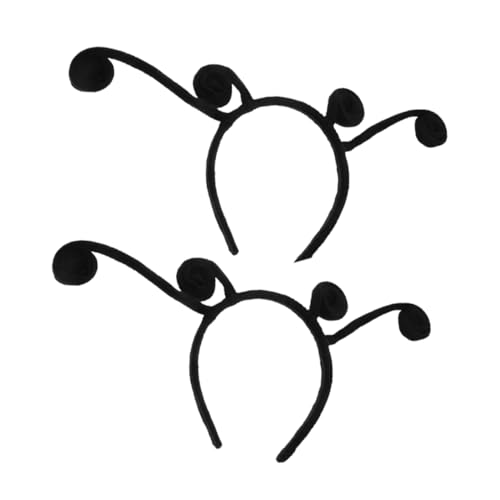 Mikinona 2 Stück Teiliges Antennen Haarreifen Dickes Stirnband Leichter Cosplay Haarschmuck für Halloween Party Bühnenauftritt und Kostüm Bequemer Kopfschmuck für Damen und Herren Mikinona 2 Stück Teiliges Antennen Haarreifen Dickes Stirnband Leichter Cosplay Haarschmuck für Halloween Party Bühnenauftritt und Kostüm Bequemer Kopfschmuck für Damen und Herren von Mikinona