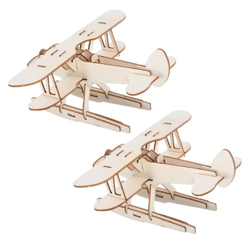 Mikinona 2 Stück Teiliges DIY Holzflugzeug Modellset zum Bemalen Handgefertigtes Flugzeugmodell Bausatz für Kreatives Holzspielzeug und Fantasie Leicht Tragbar für Schule und Reisen Mikinona 2 Stück Teiliges DIY Holzflugzeug Modellset zum Bemalen Handgefertigtes Flugzeugmodell Bausatz für Kreatives Holzspielzeug und Fantasie Leicht Tragbar für Schule und Reisen von Mikinona