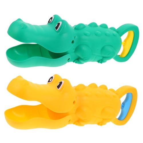 Mikinona 2 Stück Teiliges Sandspielzeug Robustes Lobster Claw Grabber Vielseitig für Strand und Schnee Leuchtende Farben Hand Auge Koordination für Kleinkinder Draußen von Mikinona