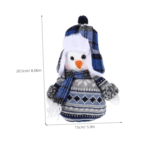 Mikinona 2 Stück Teiliges Schneemann Deko aus Weiche Weihnachtsfigur mit Niedlichem Ski Design als Party Mitgebsel und Tischdeko für Weihnachten Winterliche Wohnraumdekoration Charmante Mikinona 2 Stück Teiliges Schneemann Deko aus Weiche Weihnachtsfigur mit Niedlichem Ski Design als Party Mitgebsel und Tischdeko für Weihnachten Winterliche Wohnraumdekoration Charmante von Mikinona