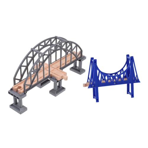 Mikinona 2 Stück Teiliges Zugbrücke aus Robustem Realistische Simulation Ersatzteil für Holzeisenbahn Zubehör Fördert Kognitive Fähigkeiten und Eltern Junge Mädchen Interaktion DIY Brücke Mikinona 2 Stück Teiliges Zugbrücke aus Robustem Realistische Simulation Ersatzteil für Holzeisenbahn Zubehör Fördert Kognitive Fähigkeiten und Eltern Junge Mädchen Interaktion DIY Brücke von Mikinona