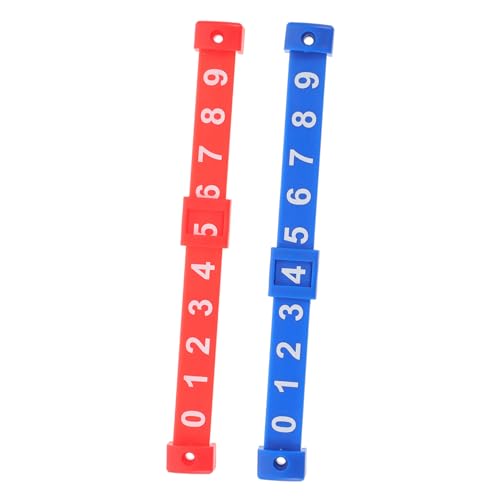 Mikinona 2 Stück Tischfußball Zähler Kleines Rot Blau Tragbare Tischkicker Punktezähler für Standard Kickertisch Leicht Robust Praktisch für Fußballtisch Spielstände Anzeigen Mikinona 2 Stück Tischfußball Zähler Kleines Rot Blau Tragbare Tischkicker Punktezähler für Standard Kickertisch Leicht Robust Praktisch für Fußballtisch Spielstände Anzeigen von Mikinona