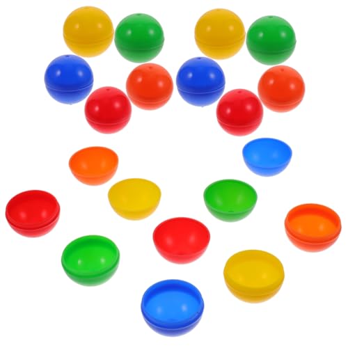 Mikinona 20 Stück Teiliges Bunte Bälle aus Umweltfreundlichem Kunststoff Hohl und Leicht für Party Raffle Gewinnspiele und Partyspiele mit Glatter Oberfläche und Sicherem Material Mikinona 20 Stück Teiliges Bunte Bälle aus Umweltfreundlichem Kunststoff Hohl und Leicht für Party Raffle Gewinnspiele und Partyspiele mit Glatter Oberfläche und Sicherem Material von Mikinona