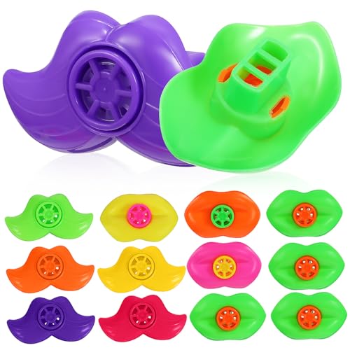 Mikinona 20 Stück Teiliges Lippen Schnurrbart pfeifen Partyspielzeug Kinderpfeifen aus Sicherem Kunststoff Lustige Krachmacher für Kindergeburtstag Gruppenaktivitäten Mikinona 20 Stück Teiliges Lippen Schnurrbart pfeifen Partyspielzeug Kinderpfeifen aus Sicherem Kunststoff Lustige Krachmacher für Kindergeburtstag Gruppenaktivitäten von Mikinona