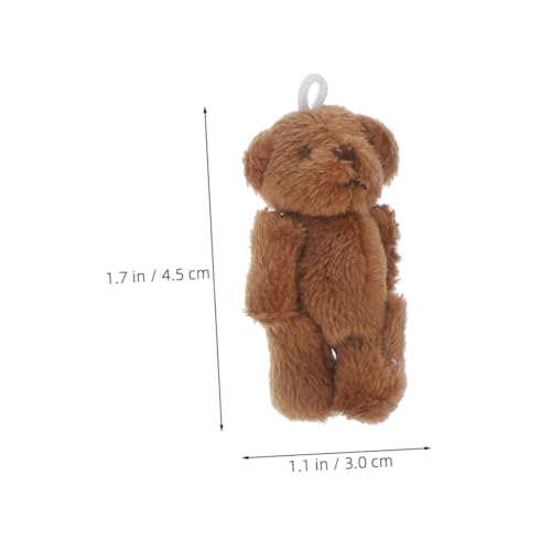 Mikinona 20 Stück Teiliges Mini Bunte Kleine Stoffbären Weiche Mini bär ornamente Niedliche Schlüsselanhänger als Geburtstags Hochzeits Weihnachtsdekorationen Mikinona 20 Stück Teiliges Mini Bunte Kleine Stoffbären Weiche Mini bär ornamente Niedliche Schlüsselanhänger als Geburtstags Hochzeits Weihnachtsdekorationen von Mikinona