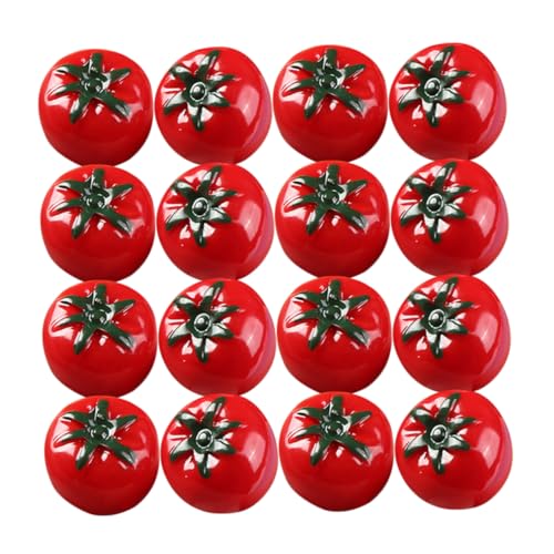 Mikinona 20 Stück Teiliges Mini Künstliche Tomaten Modelle Realistische Deko Puppenhaus Zubehör Lebensecht Detailreich Langlebig Kompakt Geeignet für Basteln und Dekoration Mikinona 20 Stück Teiliges Mini Künstliche Tomaten Modelle Realistische Deko Puppenhaus Zubehör Lebensecht Detailreich Langlebig Kompakt Geeignet für Basteln und Dekoration von Mikinona
