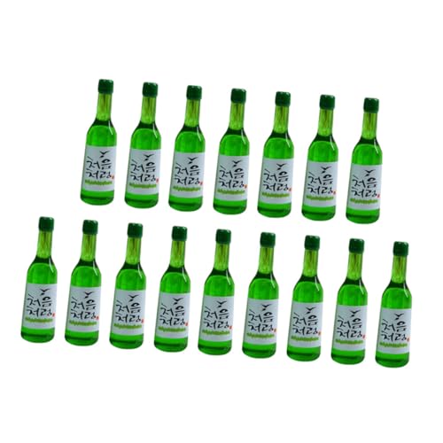 Mikinona 20 Stück Teiliges Miniatur Weinflaschen Reiswein Mini Haus Flaschenmodell für Puppenhaus Dekoration Micro Landschaft Zubehör Mikinona 20 Stück Teiliges Miniatur Weinflaschen Reiswein Mini Haus Flaschenmodell für Puppenhaus Dekoration Micro Landschaft Zubehör von Mikinona