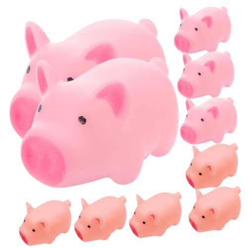 Mikinona 20 Stück Teiliges Schweinchen Quetschspielzeug Stressabbauendes Quietschspielzeug aus Langlebigem Kunststoff Tragbar für Erwachsene als Geschenk Partyfüller Mikinona 20 Stück Teiliges Schweinchen Quetschspielzeug Stressabbauendes Quietschspielzeug aus Langlebigem Kunststoff Tragbar für Erwachsene als Geschenk Partyfüller von Mikinona