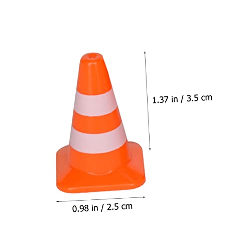 Mikinona 21 Stück Teiliges Verkehrszeichen Spielset aus Robustem Absperrkegel und Straßensperre Pädagogisches Lernspielzeug zur Verkehrserziehung für Wetterfest und Vielseitig Einsetzbar von Mikinona